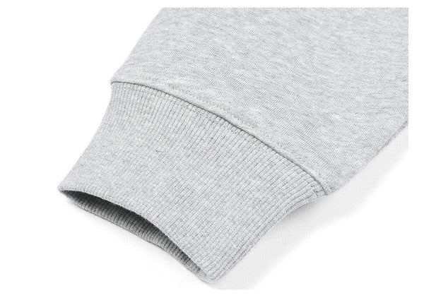 Planet Gates Winter New Cotton-Jersey Zip-Up Hoodie Men basic hooded Sweatshirts Comfortable Jogger Jackets Outerwear