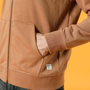 Planet Gates Winter New Cotton-Jersey Zip-Up Hoodie Men basic hooded Sweatshirts Comfortable Jogger Jackets Outerwear