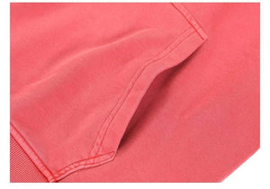 Planet Gates Winter New Garment Dyed Loose Hoodies Men Retro Sweatshirts Vintage Raglan sleeves Jogger Tracksuits