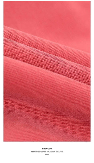 Planet Gates Winter New Garment Dyed Loose Hoodies Men Retro Sweatshirts Vintage Raglan sleeves Jogger Tracksuits