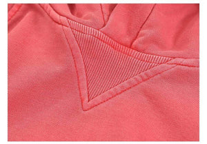 Planet Gates Winter New Garment Dyed Loose Hoodies Men Retro Sweatshirts Vintage Raglan sleeves Jogger Tracksuits