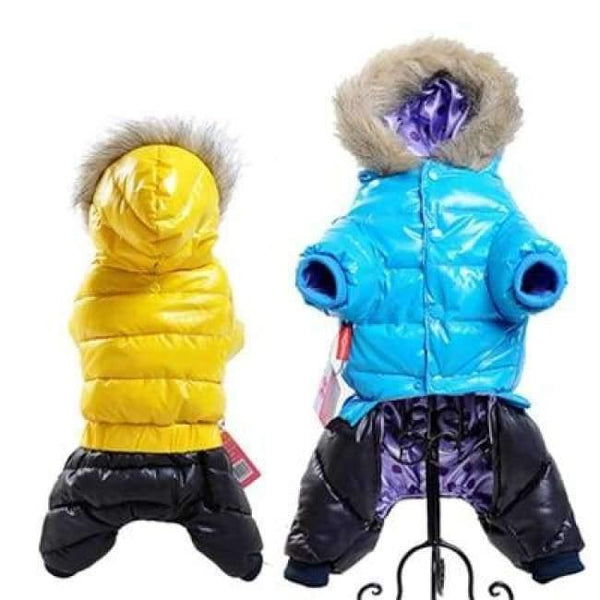 Planet Gates Winter Pet Dog Clothes Super Warm Down Jacket For Small Dogs Waterproof Dog Coat Thicker Cotton Hoodies For Chihuahua