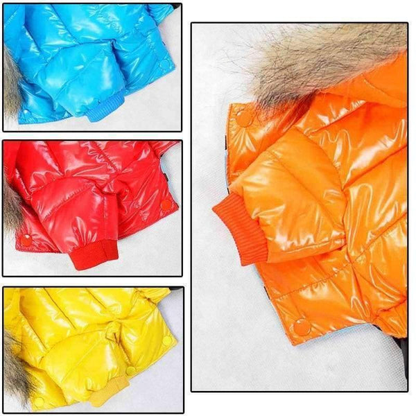 Planet Gates Winter Pet Dog Clothes Super Warm Down Jacket For Small Dogs Waterproof Dog Coat Thicker Cotton Hoodies For Chihuahua