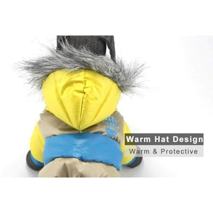 Planet Gates Winter Pet Dog Clothes Super Warm Down Jacket For Small Dogs Waterproof Dog Coat Thicker Cotton Hoodies For Chihuahua