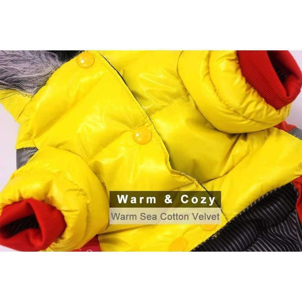 Planet Gates Winter Pet Dog Clothes Super Warm Down Jacket For Small Dogs Waterproof Dog Coat Thicker Cotton Hoodies For Chihuahua