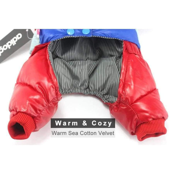 Planet Gates Winter Pet Dog Clothes Super Warm Down Jacket For Small Dogs Waterproof Dog Coat Thicker Cotton Hoodies For Chihuahua