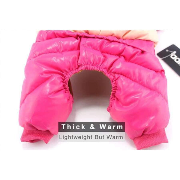 Planet Gates Winter Pet Dog Clothes Super Warm Down Jacket For Small Dogs Waterproof Dog Coat Thicker Cotton Hoodies For Chihuahua