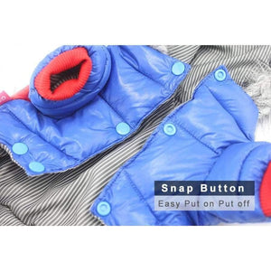 Planet Gates Winter Pet Dog Clothes Super Warm Down Jacket For Small Dogs Waterproof Dog Coat Thicker Cotton Hoodies For Chihuahua