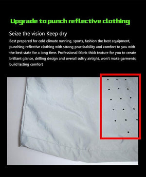 Planet Gates Winter plus size 4xl waterproof 3m reflective jacket men clothes baseball coats windbreaker