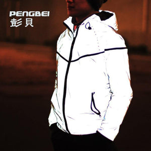 Planet Gates Winter plus size 4xl waterproof 3m reflective jacket men clothes baseball coats windbreaker