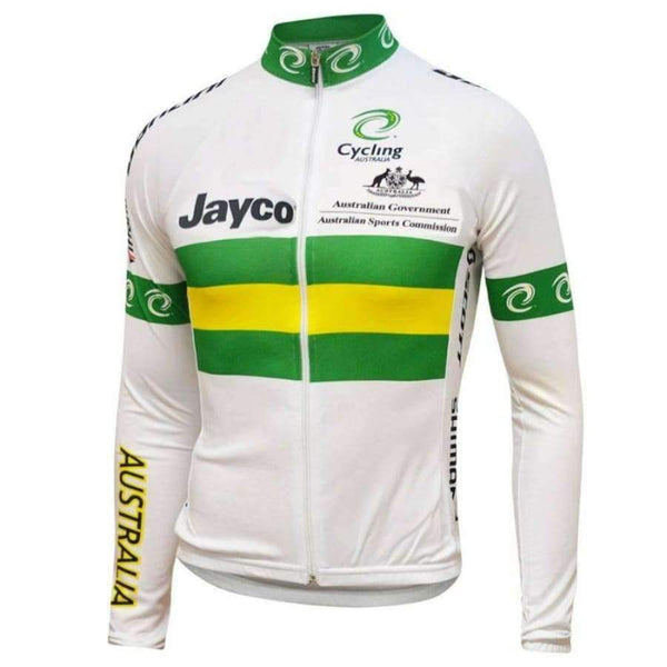 Planet Gates winter style 1 / S AUSTRALIAN Outdoor Sports Cycling Jersey Spring Summer Bike Bicycle Long Sleeves MTB Clothing Shirts Wear Bike Jersey