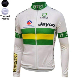 Planet Gates winter style 1 / S AUSTRALIAN Outdoor Sports Cycling Jersey Spring Summer Bike Bicycle Long Sleeves MTB Clothing Shirts Wear Bike Jersey