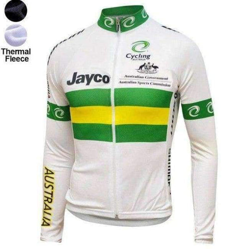 Planet Gates winter style 1 / S AUSTRALIAN Outdoor Sports Cycling Jersey Spring Summer Bike Bicycle Long Sleeves MTB Clothing Shirts Wear Bike Jersey