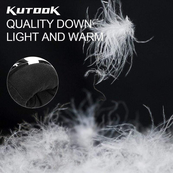 Planet Gates Winter Thermal Ski Gloves Snowmobile Down Gloves Waterproof Leather Snow Gloves Skating Snowboard Skiing Mitten Men Women