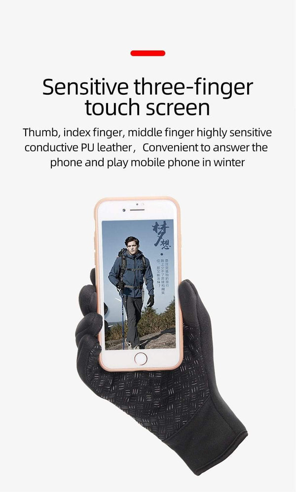 Planet Gates Winter Warm Cycling Gloves Fitness High-quality Men Women  Windproof Bike Motorcycle Fishing Gloves Full Finger Touchscreen Ski