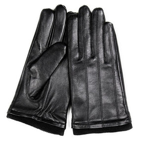 Planet Gates Winter Warm Gloves Genuine Sheepskin Leather Gloves Male Touch Screen Gloves Mittens Winter Gloves Male