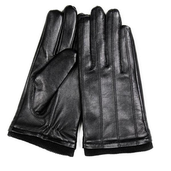 Planet Gates Winter Warm Gloves Genuine Sheepskin Leather Gloves Male Touch Screen Gloves Mittens Winter Gloves Male