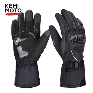 Planet Gates Winter Warm Motorcycle Gloves Touch Screen Waterproof Windproof Protective Winter Gloves Men Guantes Moto Luvas