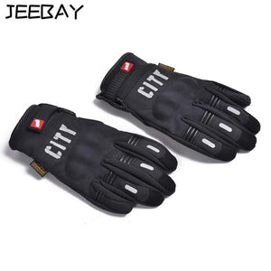 Planet Gates Winter wind and cold touch screen motorcycle gloves outdoor moto motocross full finger glove bicycle Protective equipment