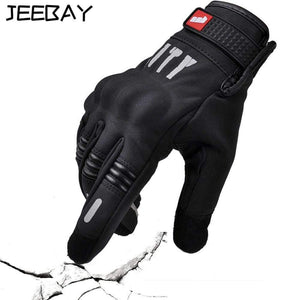Planet Gates Winter wind and cold touch screen motorcycle gloves outdoor moto motocross full finger glove bicycle Protective equipment
