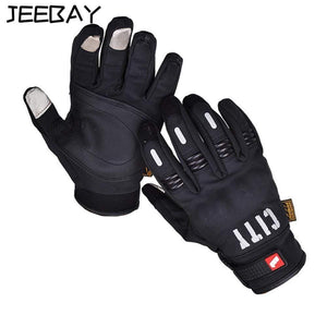 Planet Gates Winter wind and cold touch screen motorcycle gloves outdoor moto motocross full finger glove bicycle Protective equipment