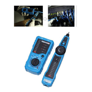 Wire Tracker LAN Tester Cat5 Cat6 RJ11 Telephone Line RJ45 Ethernet Network Cable Detector for Collation Continuit