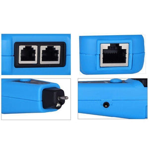 Wire Tracker LAN Tester Cat5 Cat6 RJ11 Telephone Line RJ45 Ethernet Network Cable Detector for Collation Continuit