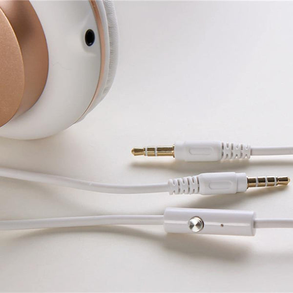 Planet Gates Wired headphones with Mic Portable Foldable On-Ear Headset with Microphone for Phones xiaomi PC MP3 Girls