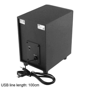 Planet Gates Wired Speaker SADA Full Range 3D Stereo 2.1 Subwoofer Wireless Bluetooth PC Speaker Portable bass Music DJ USB Computer Speakers For Phone TV