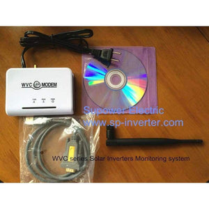 Planet Gates Wireless 433 MHz Communication Monitoring System WVC Modem with Software for Solar Micro Inverters WVC300 WVC600 WVC1200
