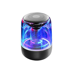 Planet Gates Wireless Bluetooth Speakers LED Lights  Stereo Column Portable Speaker  TF Card FM  For Phones Speaker HIFI