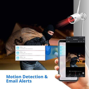 Planet Gates Wireless CCTV System 1080P 1TB 4pcs 2MP NVR IP IR-CUT outdoor CCTV Camera IP Security System Video Surveillance Kit