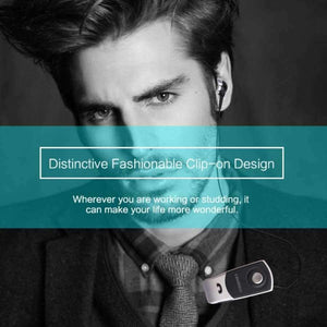 Planet Gates Wireless Driver Bluetooth V4.0 Headphone Call Vibration Remind Wear Clip Driver Headphone with Microphone