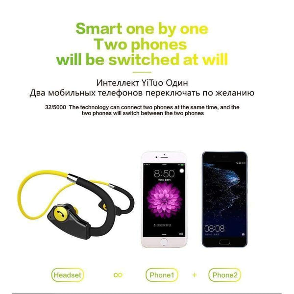 Planet Gates Wireless Earphones Bluetooth Headphone Sport Running Auriculares Inalambrico Waterproof Headset Music Ecouteur Audifonos