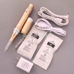 Planet Gates Wireless Electric Tattoo Machine Professional Permanent Makeup Tattoo Eyebrow Beauty MTS Machine Pen