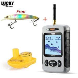 Planet Gates Wireless Fish finder LUCKY Fish Finder FFW718 Fish Finder Fishing Alarm Sonar Wireless Fishfinder depth Finder Alarm 100M Fishing lur