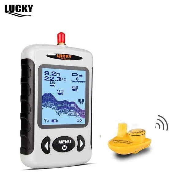 Planet Gates Wireless Fish finder LUCKY Fish Finder FFW718 Fish Finder Fishing Alarm Sonar Wireless Fishfinder depth Finder Alarm 100M Fishing lur