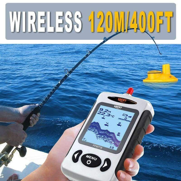 Planet Gates Wireless Fish finder LUCKY Fish Finder FFW718 Fish Finder Fishing Alarm Sonar Wireless Fishfinder depth Finder Alarm 100M Fishing lur