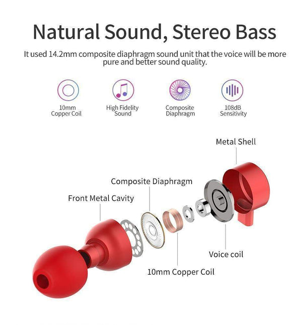 Planet Gates Wireless Headphones IPX5 Waterproof Sports Bluetooth Earphone with Mic Bass Bluetooth Earphones