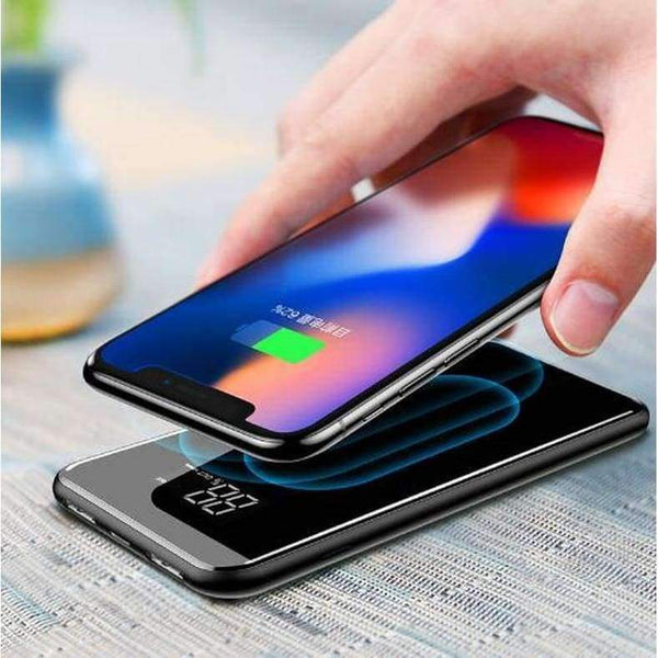 Planet Gates Wireless power bank 20000mAh LCD powerbank External Battery Portable Charger portable battery for iphone 7 honor xiaomi