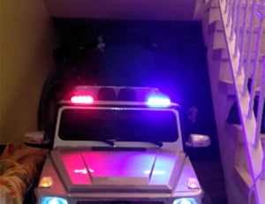 Planet Gates Wireless Remote 4x3/led Ambulance Police light DC 12V Strobe Warning light for Car Truck Emergency Light Flashing Firemen Lights