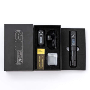 Planet Gates Wireless Rotary Tattoo Pen generation II Lithium Battery Rechargeable Tattoo Machine Gun Kits
