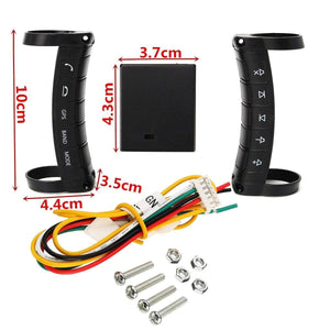 Planet Gates Wireless Steering Wheel Controller Button Remote Control for Stereo DVD GPS Navigation Auto Car Electronic Parts