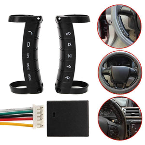 Planet Gates Wireless Steering Wheel Controller Button Remote Control for Stereo DVD GPS Navigation Auto Car Electronic Parts