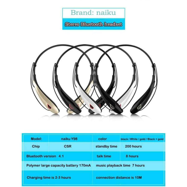 Planet Gates Wireless Stereo Bluetooth Headset Music Headphone Sport Bluetooth Earphone Handsfree In Ear Earbuds MP3 Media Play