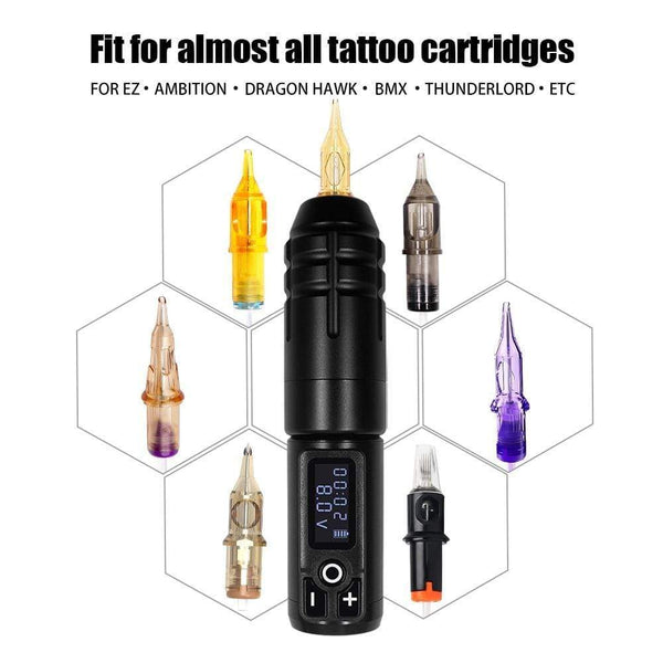 Planet Gates Wireless Tattoo Machine Battery Rotary Pen Powerful Motor Semi Permanent Makeup Machine Eyebrow Lip Microblading Art