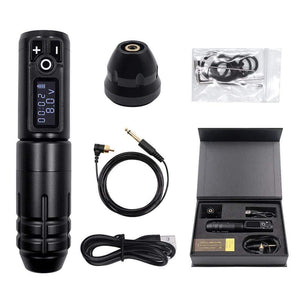 Planet Gates Wireless Tattoo Machine Battery Rotary Pen Powerful Motor Semi Permanent Makeup Machine Eyebrow Lip Microblading Art