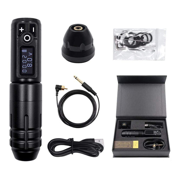 Planet Gates Wireless Tattoo Machine Battery Rotary Pen Powerful Motor Semi Permanent Makeup Machine Eyebrow Lip Microblading Art