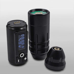 Planet Gates Wireless Tattoo Machine Pen Replaceable Battery Coreless Motor Rotary Tattoo Pen Cartridge for Tattoo Artists Low Vibration