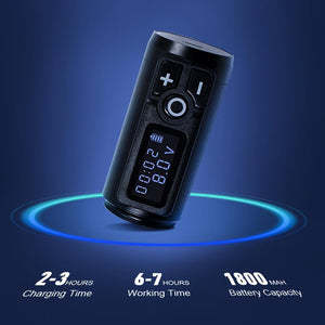 Planet Gates Wireless Tattoo Machine Pen Replaceable Battery Coreless Motor Rotary Tattoo Pen Cartridge for Tattoo Artists Low Vibration
